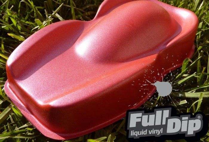 Vinilo líquido Full Dip Rojo Metalizado - Imagen 4