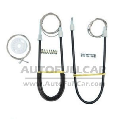 Clips De Reparación Para Elevalunas BMW E90, E91 | 2 Unidades Verdes Con Amortiguadores De Goma | Recambio Original